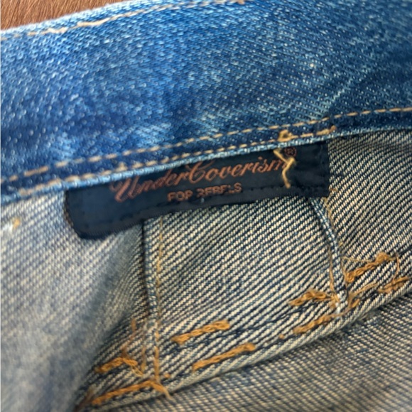 Undercover 68 Red Yarn Japanese Denim (Size M) - Picture 5 of 9